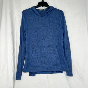 Women's Zella‎ Blue Hoodie Pullover Sweatshirt Size S